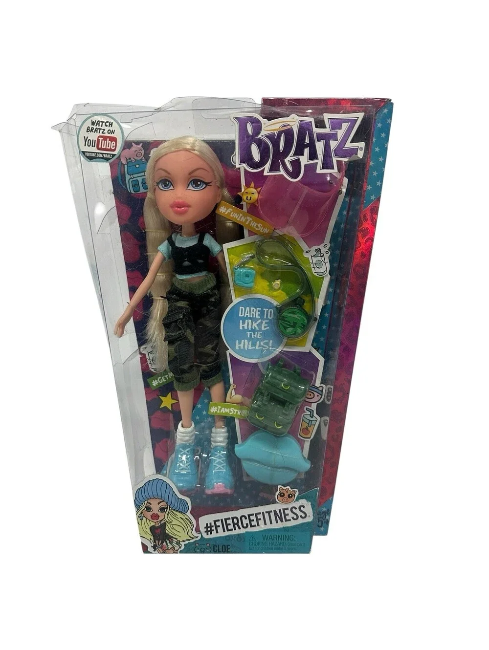Bratz Fierce Fitness Cloe Doll y2k fear to hike
